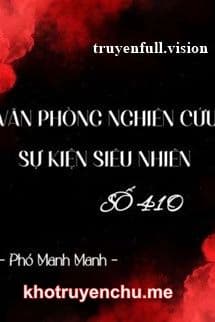 Văn Phòng Nghiên Cứu Sự Kiện Siêu Nhiên Số 410