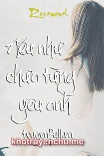 Nếu Như Chưa Từng Yêu Anh - Ngôn Tiểu An